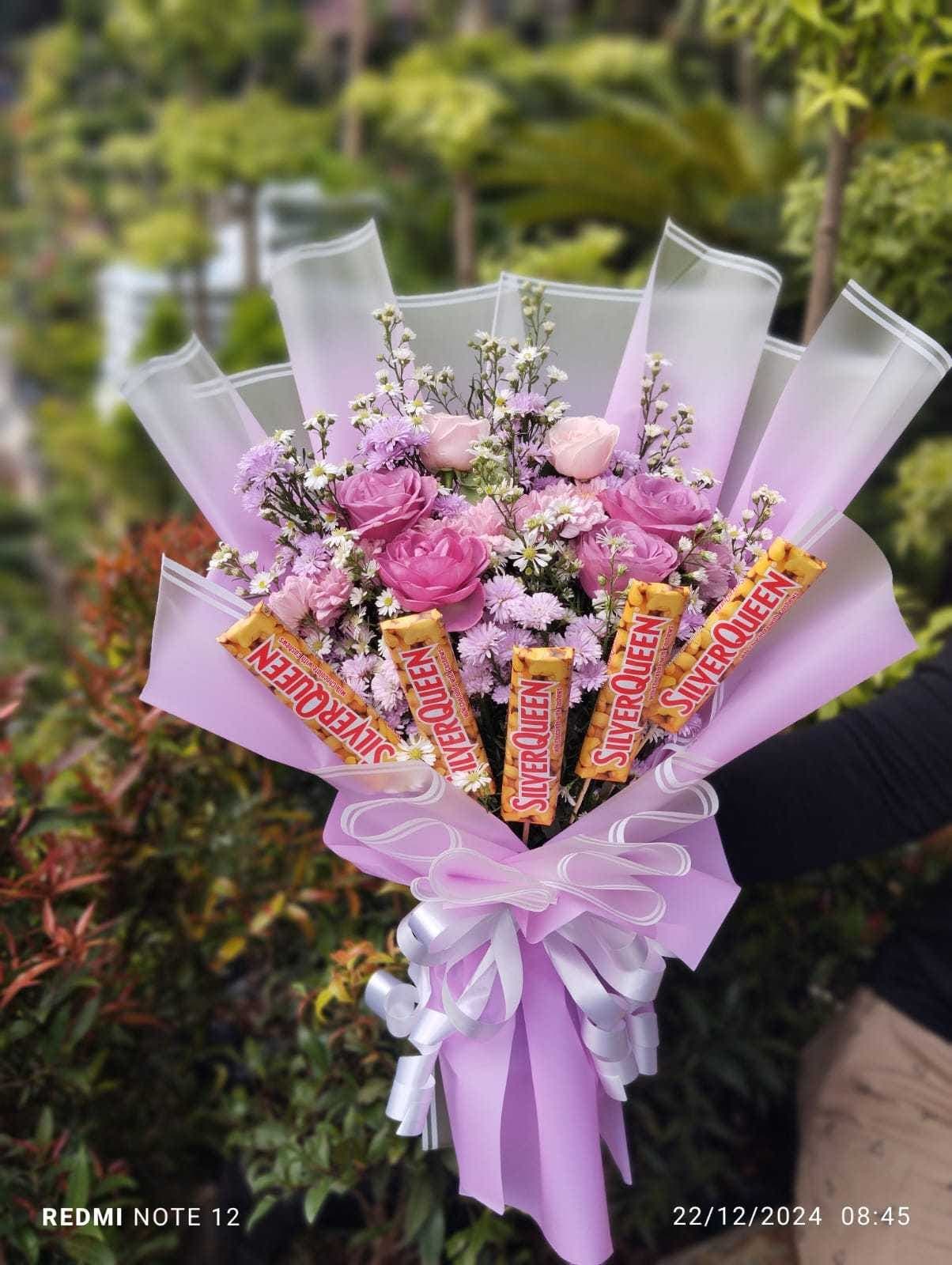 Buket Bunga Segar Model 2